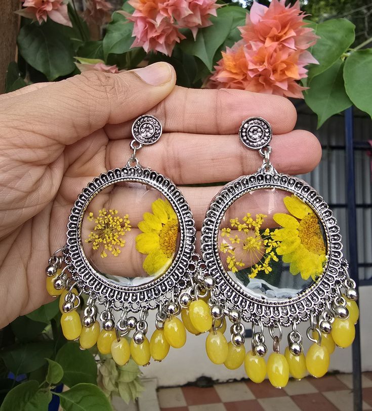 Resin big Jhumka