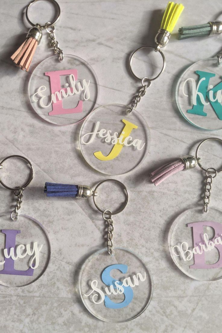 Acrylic Customized Keychain
