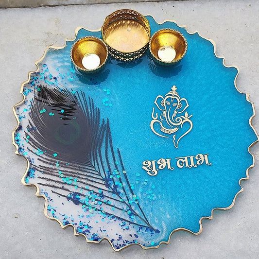 Resin Pooja Thali