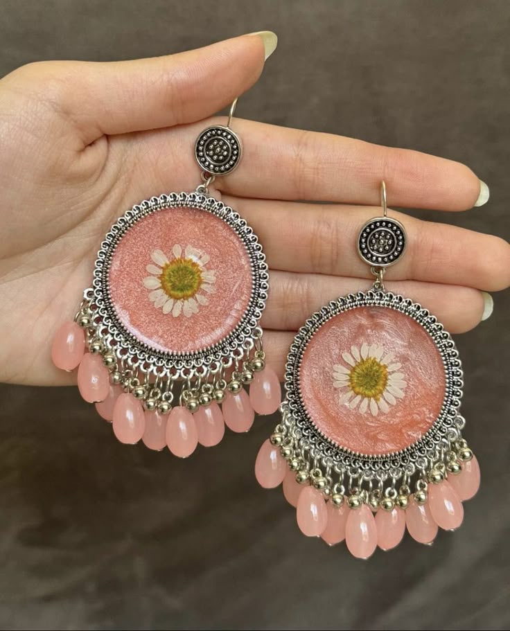 Resin big Jhumka