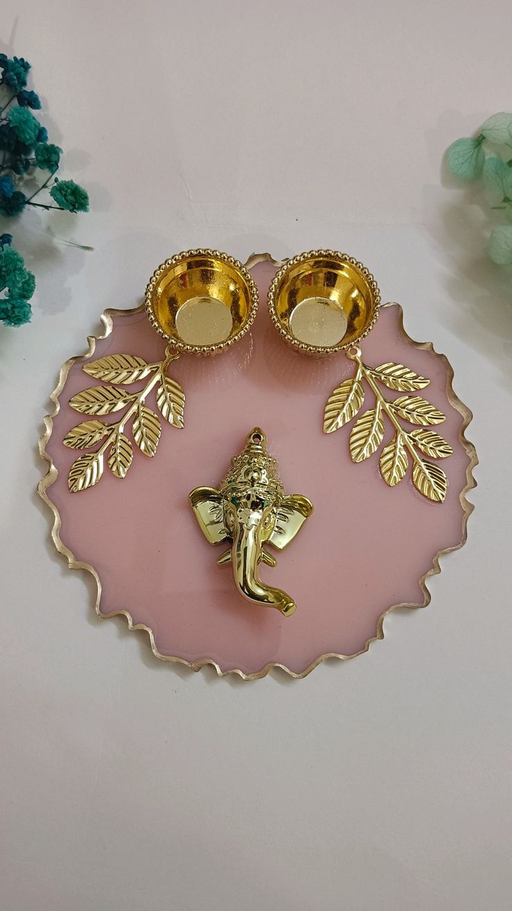 Resin Pooja Thali