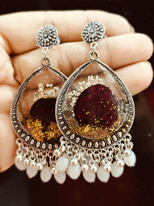 Resin big Jhumka