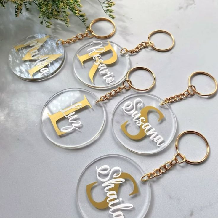 Acrylic Customized Keychain