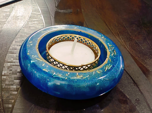 Resin T light holders with t light