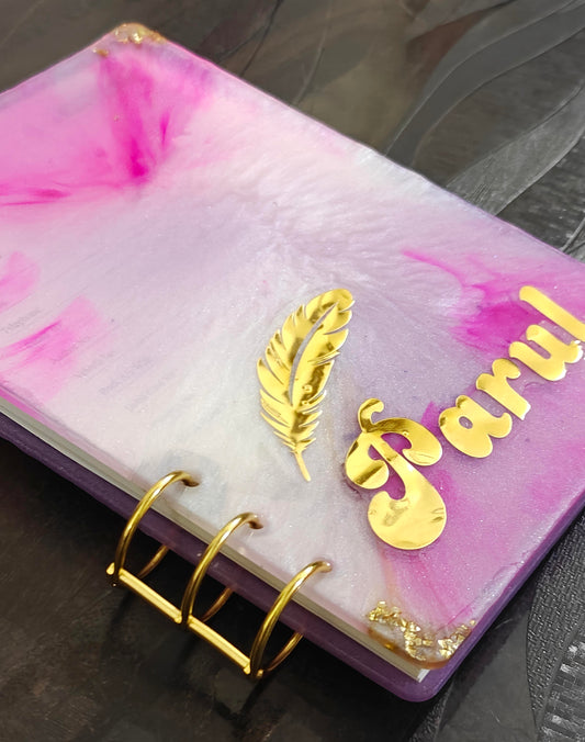 Customised Resin Diary