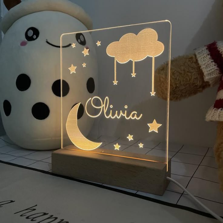 Acrylic nightlight
